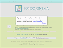 Tablet Screenshot of fondocinema.it